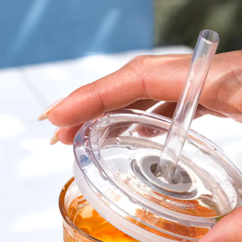 KCAL62_01 澳洲 KeepCup 杯蓋附粗吸管 - 玻璃隨行杯適用