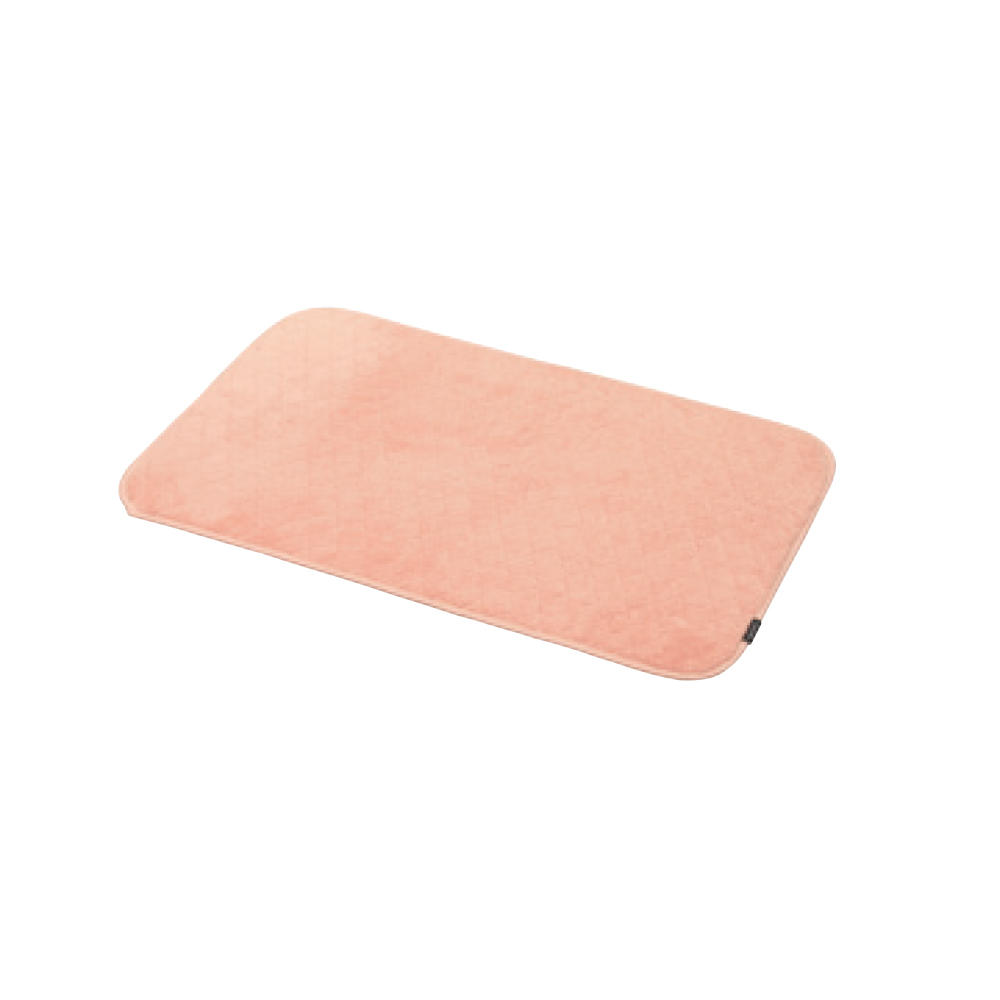 CB Japan carari系列 超細纖維浴室腳踏墊 - 櫻花粉