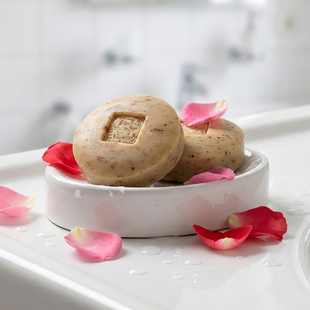 Botanicus_57007_03 捷克 Botanicus 菠丹妮 玫瑰&甜杏仁油嫩膚皂 100g