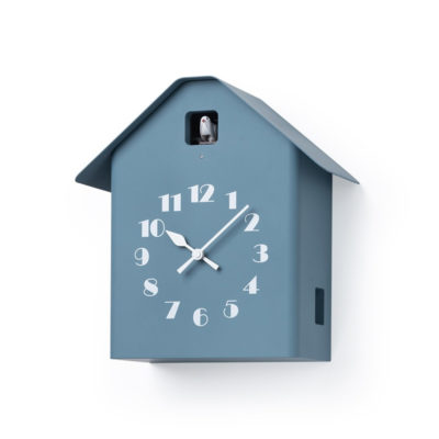 日本 Lemnos 房型布穀鳥時鐘 (藍)