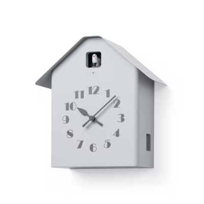 日本 Lemnos 房型布穀鳥時鐘 (灰)