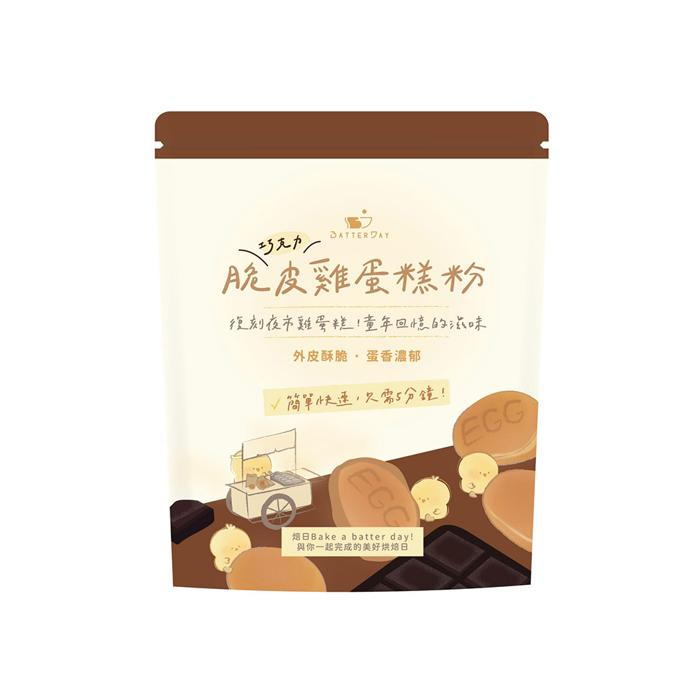 BatterDay 焙日 巧克力脆皮雞蛋糕粉 500g