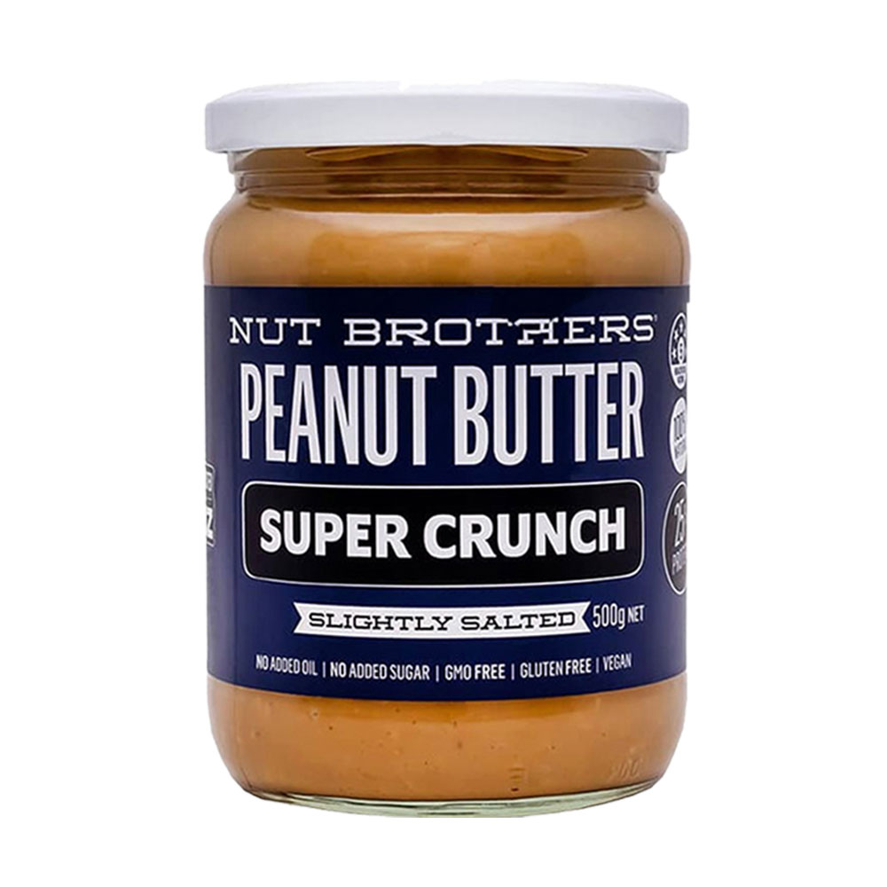 紐西蘭 Nut Brothers 堅果兄弟 超顆粒花生醬 (海鹽) 500g