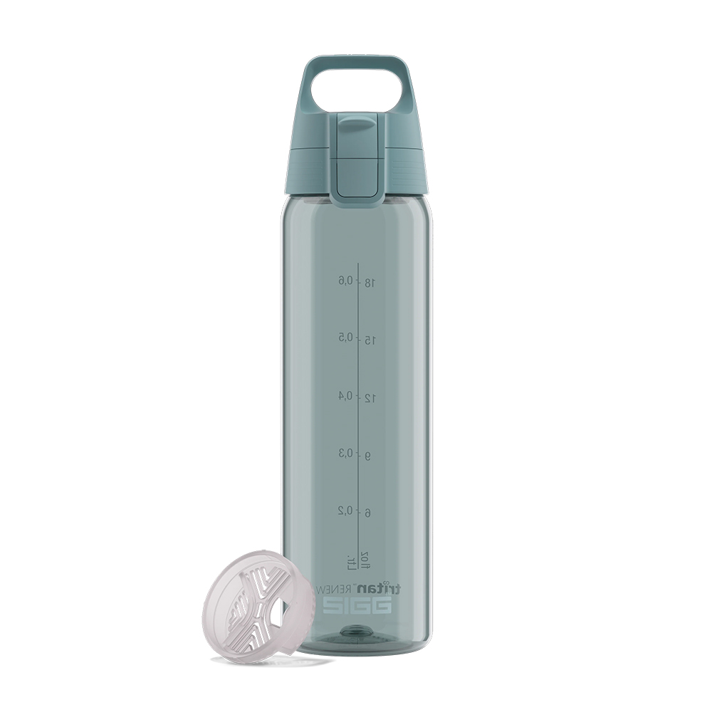 瑞士百年 SIGG 全彩 Tritan 彈蓋耐衝擊運動水瓶 750ml (湖水藍)