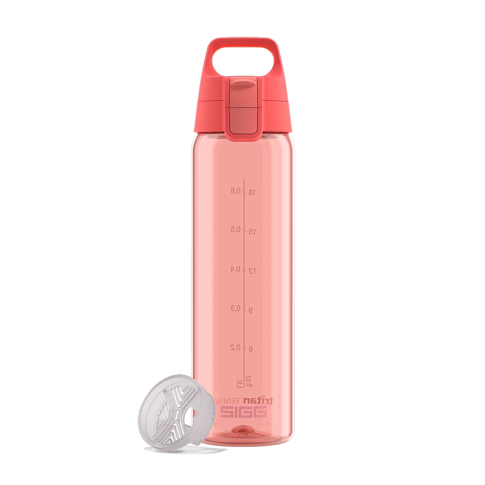 瑞士百年 SIGG 全彩 Tritan 彈蓋耐衝擊運動水瓶 750ml (西瓜紅)