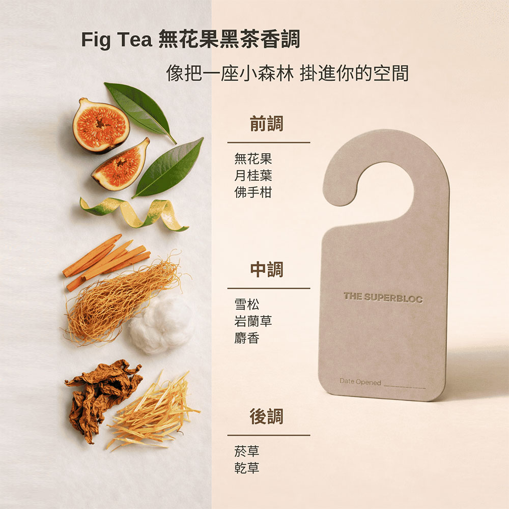 The Superbloc Bloc & Freshen 除味香氛卡 (2片/包)