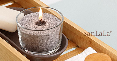 SANLALA 珍珠沙蠟｜來自沙與光的靈感