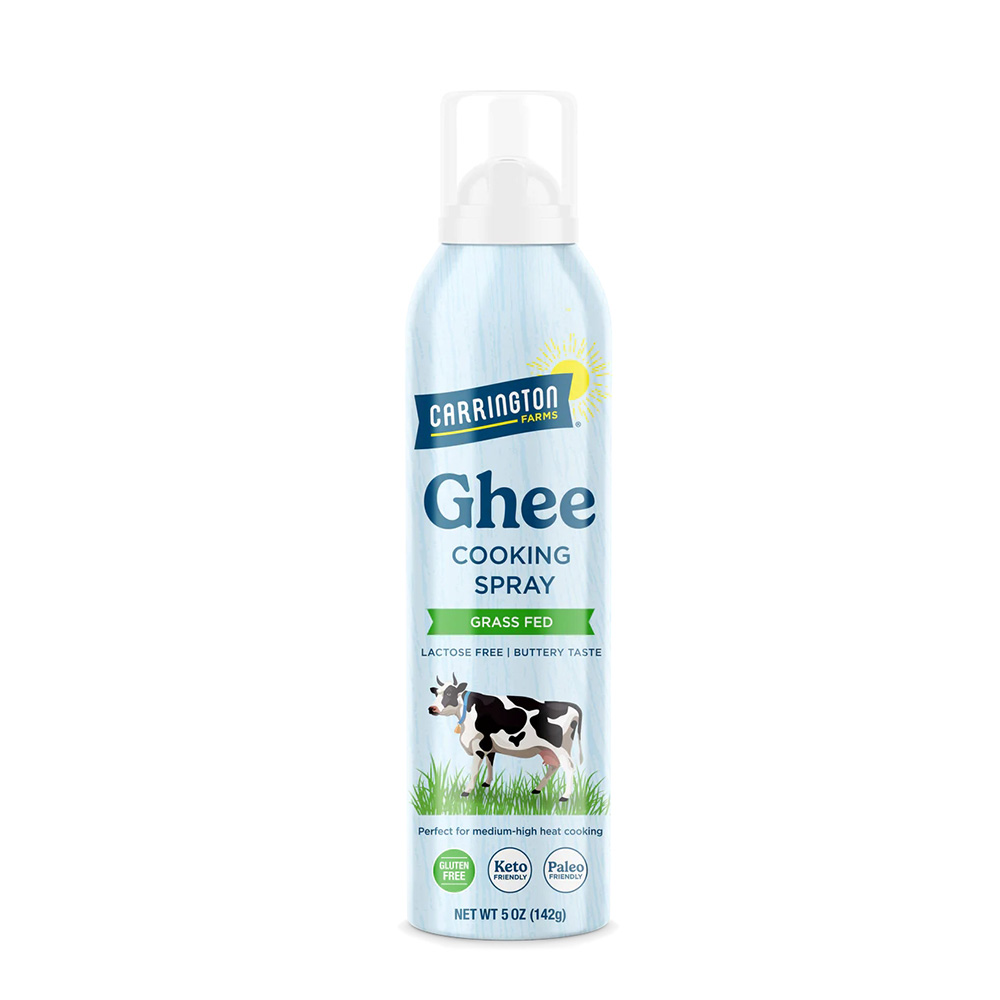 GheeSpray_AD 美國 Carrington Farms 有機卡靈頓農場 草飼澄清奶油烹飪噴霧 142g