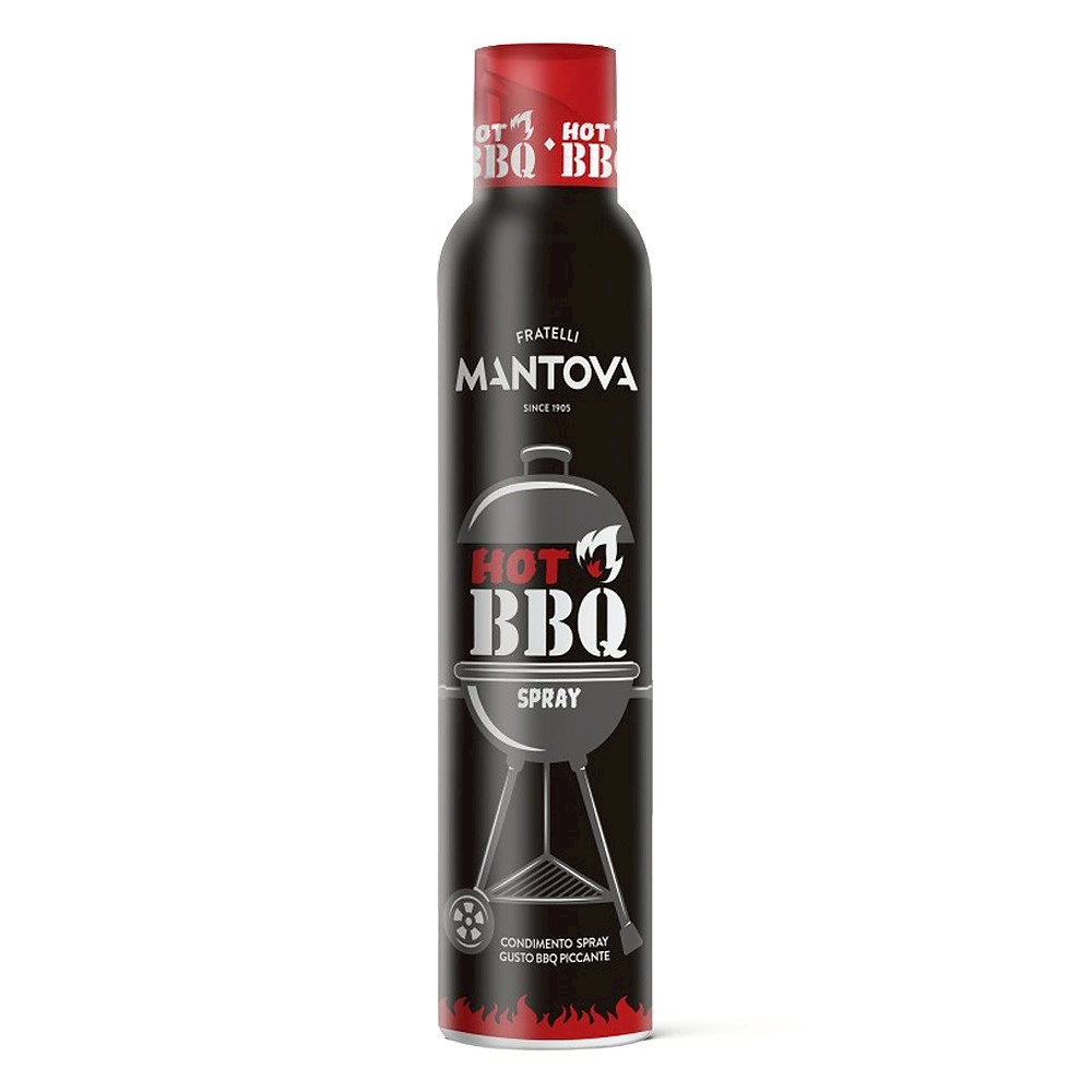 Hot_AD 義大利 Fratelli Mantova 葵花油噴霧 (辣味煙燻燒烤風味) 200ml