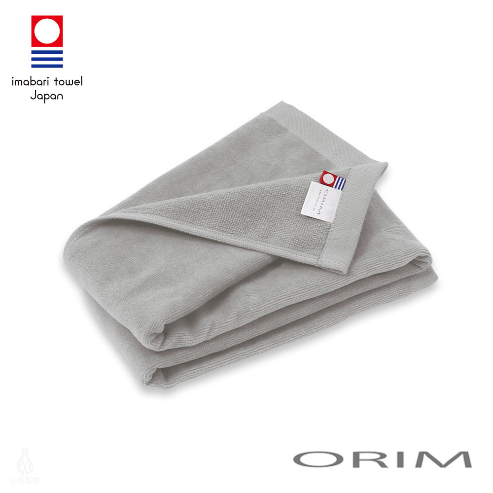 日本 ORIM 飯店級今治毛巾 VELOUR PRO 絨毛速乾款 (迷霧灰)