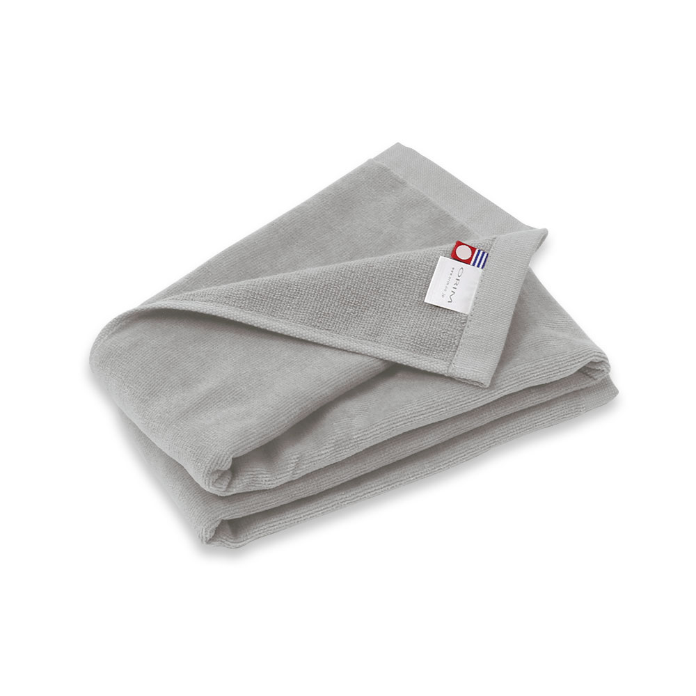 ORIM_VELOUR-PRO_Towel_Cement_AD 日本 ORIM 飯店級今治毛巾 VELOUR PRO 絨毛速乾款 (迷霧灰)