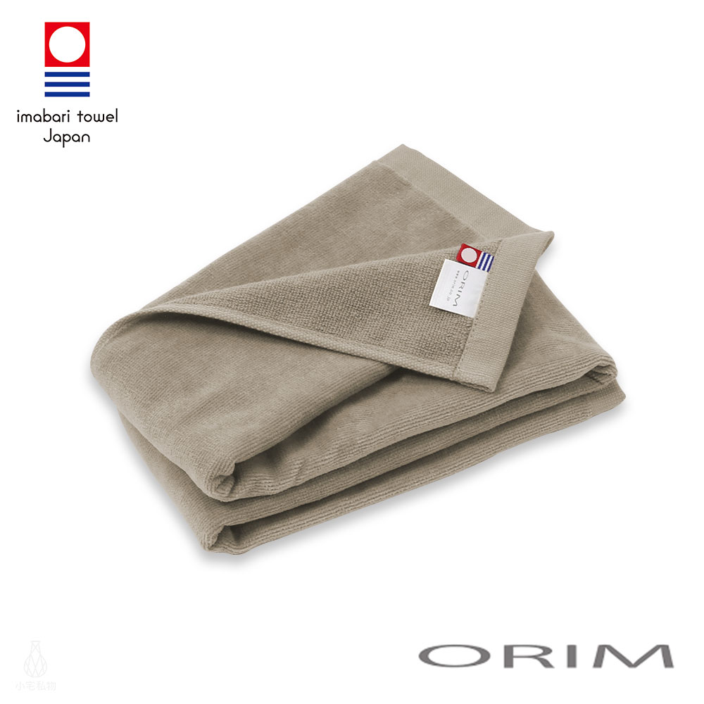 日本 ORIM 飯店級今治毛巾 VELOUR PRO 絨毛速乾款 (迷霧灰)