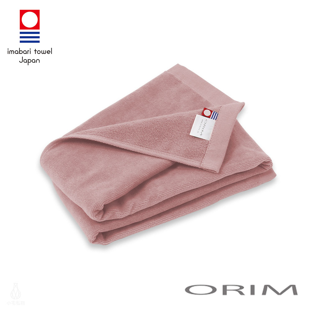 日本 ORIM 飯店級今治毛巾 VELOUR PRO 絨毛速乾款 (迷霧粉)