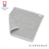 日本 ORIM 飯店級今治方巾 VELOUR PRO 絨毛速乾款 (水泥灰)