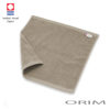 日本 ORIM 飯店級今治方巾 VELOUR PRO 絨毛速乾款 (迷霧灰)