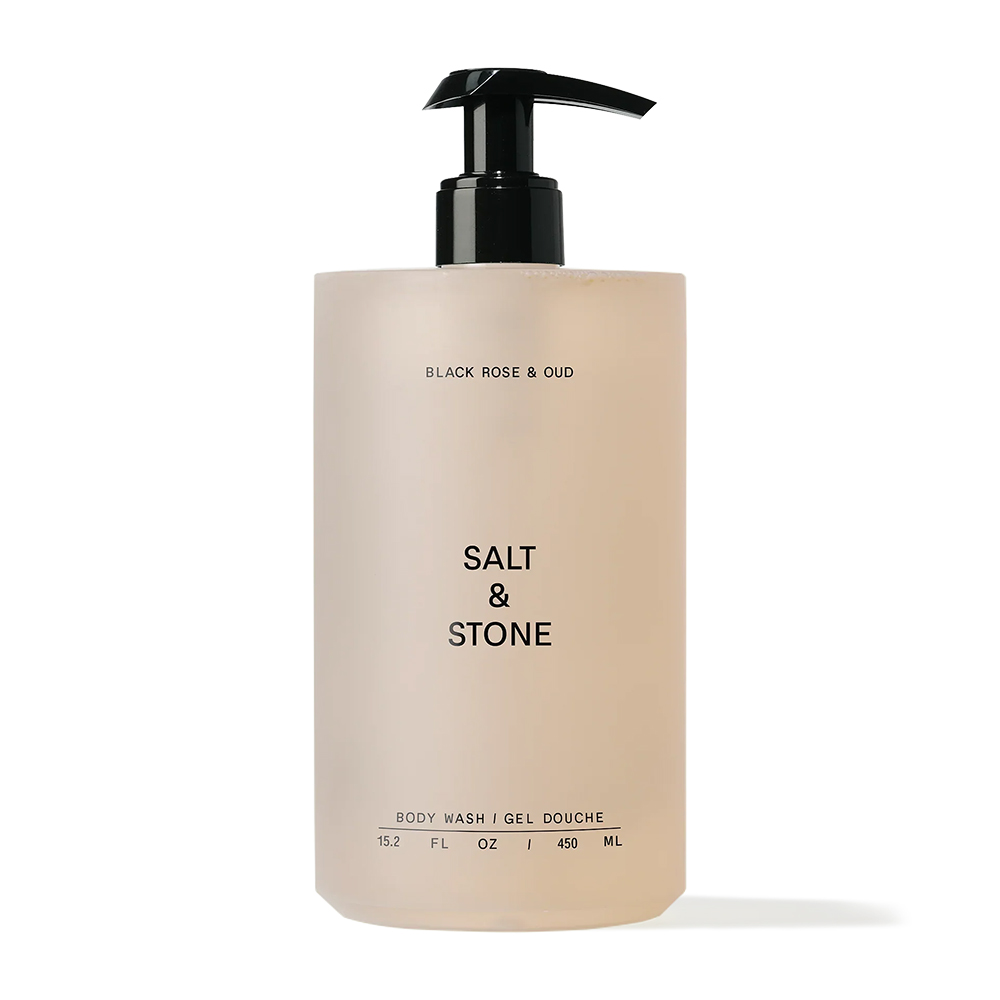 BW_SAO10026_AD 美國 SALT & STONE 玻尿酸保濕潔膚露 450ml (黑玫瑰烏木)