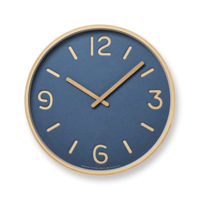 日本 Lemnos Thomson Paper 時鐘 (藍)