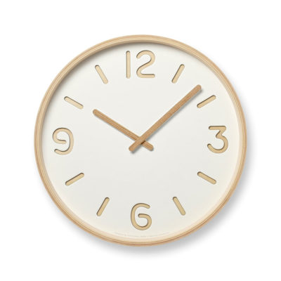 日本 Lemnos Thomson Paper 時鐘 (白)