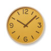 日本 Lemnos Thomson Paper 時鐘 (黃)