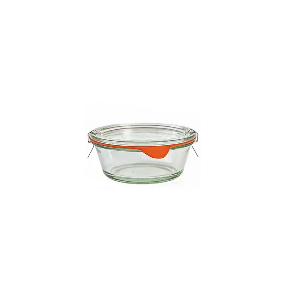 WECK_569_AD 德國 WECK 569 玻璃密封罐 (含密封圈+扣夾) Gourmet Jar 290ml 單入