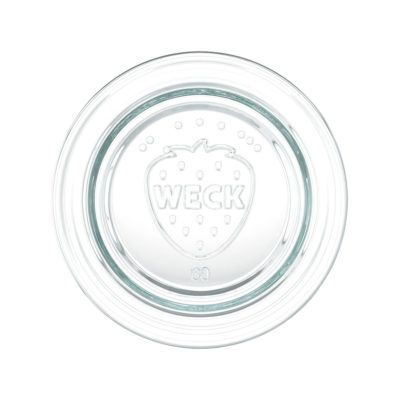 德國 WECK 玻璃罐 專用配件 玻璃上蓋 S 單入