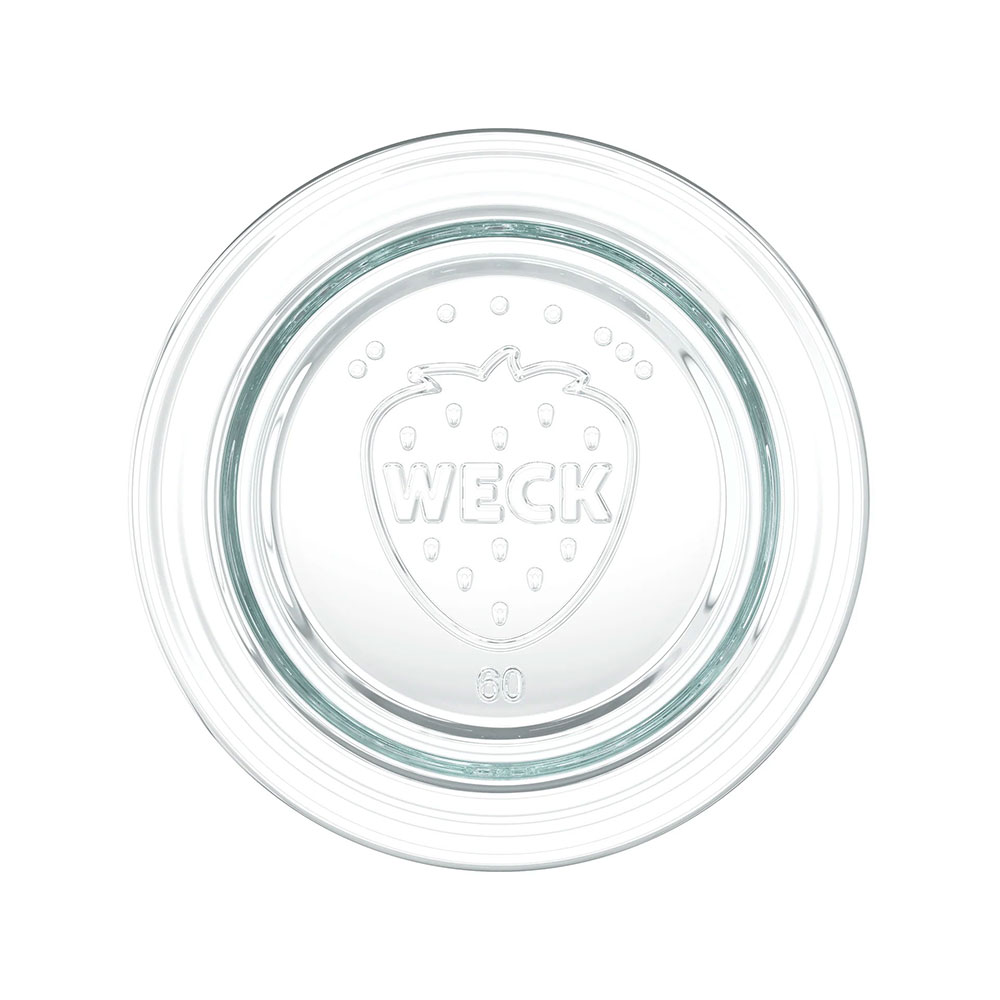 Weck_ACC_GL_S_AD 德國 WECK 玻璃罐 專用配件 玻璃上蓋 S 單入