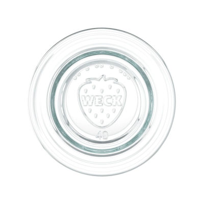 德國 WECK 玻璃罐 專用配件 玻璃上蓋 XS 單入