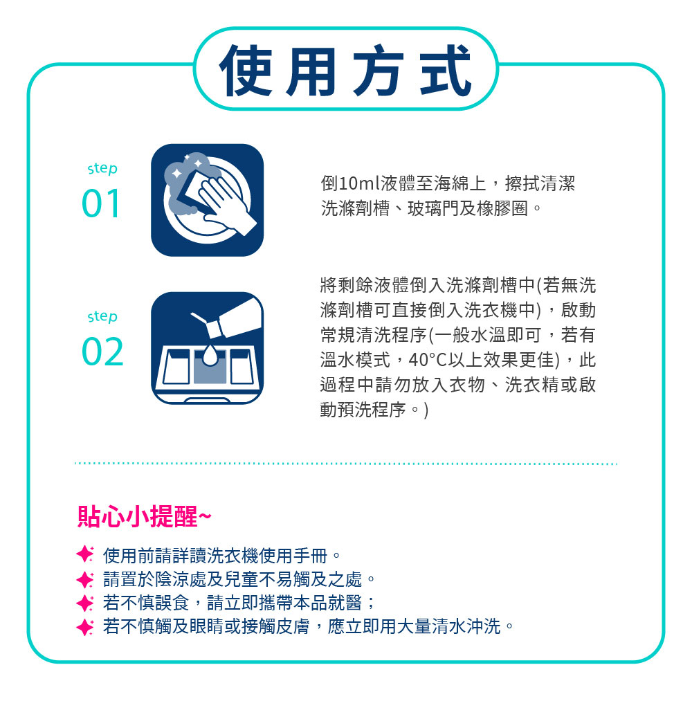 德國 Dr. Beckmann 貝克曼博士 洗衣機清潔養護劑 250ml