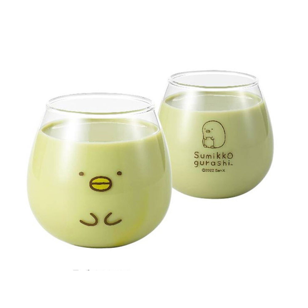 日本 金正陶器 角落生物 不倒翁玻璃杯 (企鵝) 320ml