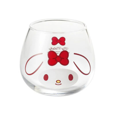 日本 金正陶器 Sanrio 不倒翁玻璃杯 (My Melody 美樂蒂) 320ml