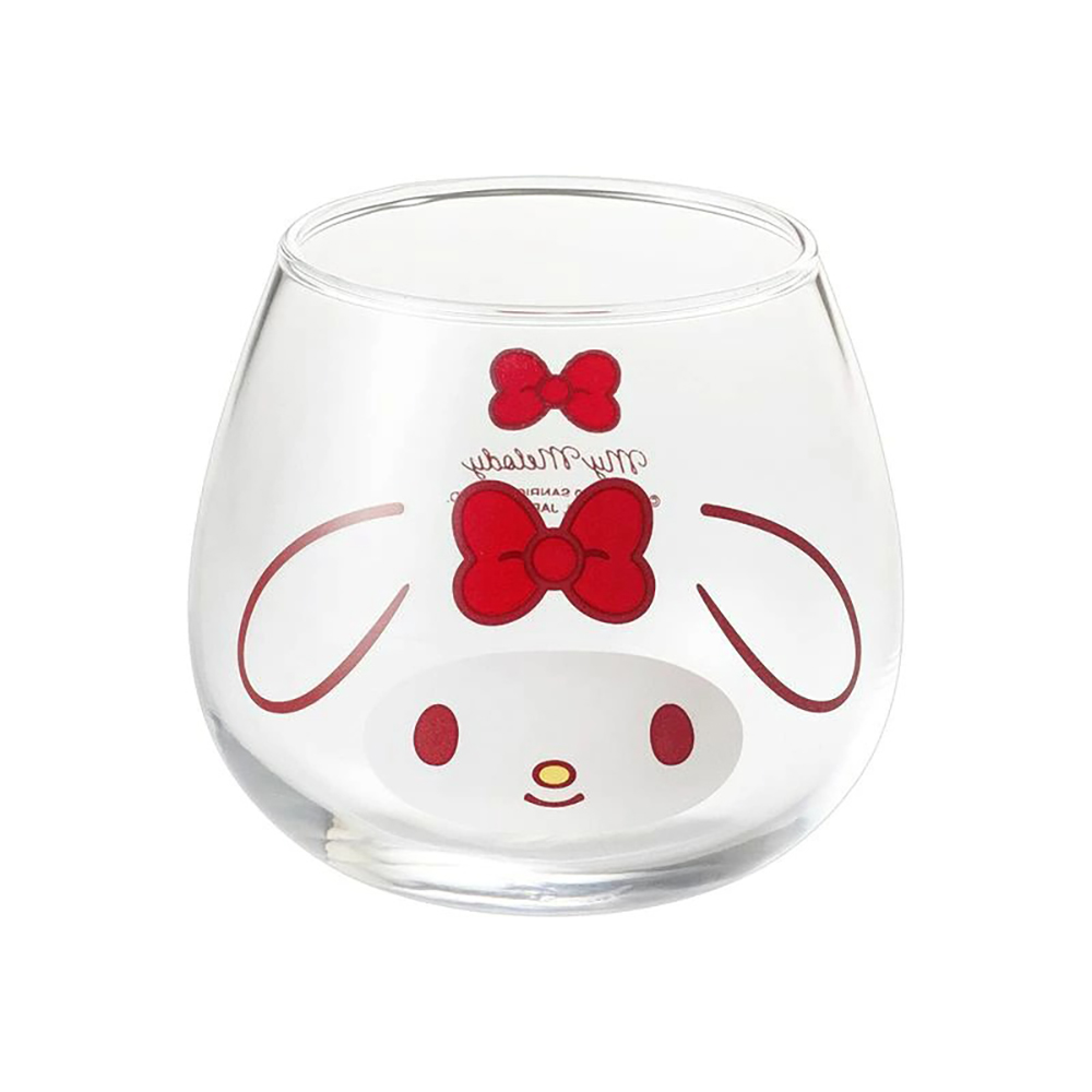 日本 金正陶器 Sanrio 不倒翁玻璃杯 (My Melody 美樂蒂) 320ml
