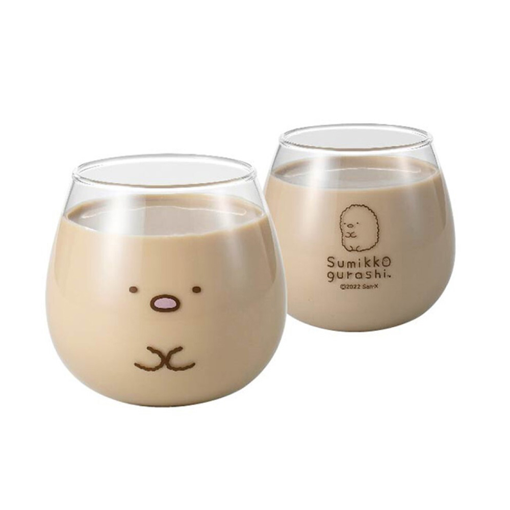 日本 金正陶器 角落生物 不倒翁玻璃杯 (炸豬排) 320ml
