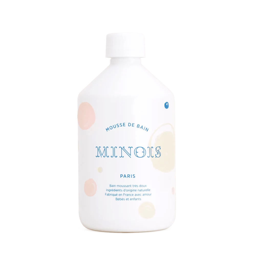 MIMOUSBAIN500_AD 法國 MINOIS 寶寶泡泡浴露 500ml