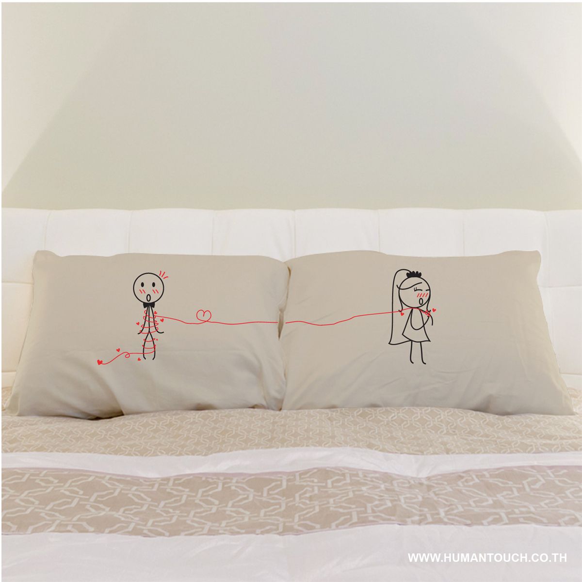 HUMAN TOUCH – HAPPY BRIDE 雙人枕套