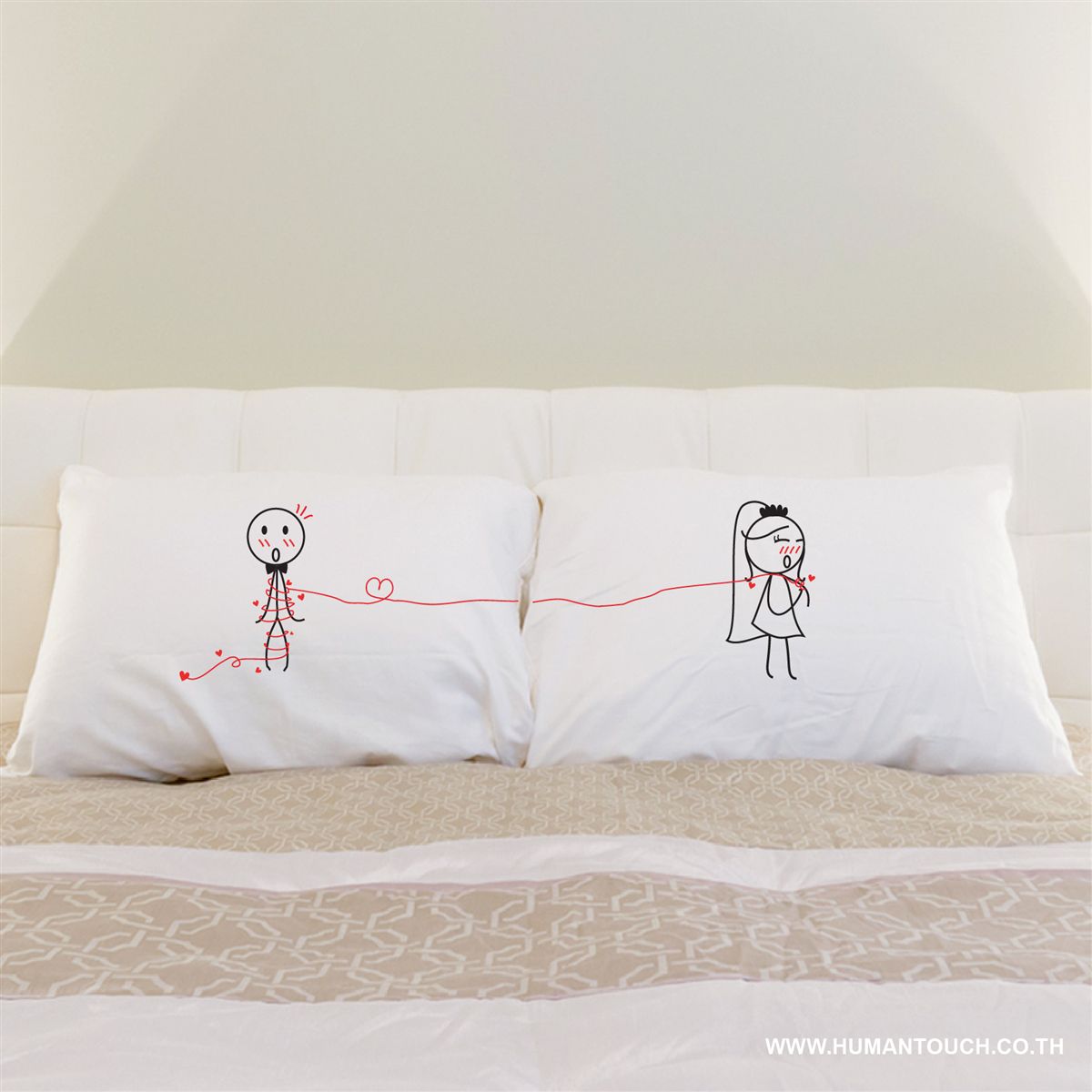 HUMAN TOUCH – HAPPY BRIDE 雙人枕套